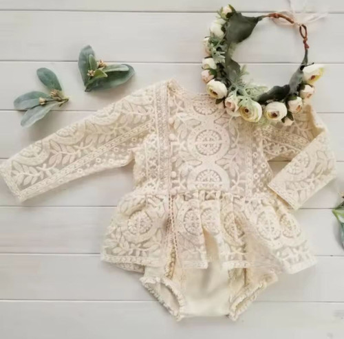 پیراهن مجلسی دانتل دخترانه